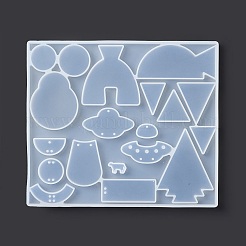 DIY Pendant Food-grade Silicone Molds&nbsp;X-SIMO-D002-01A