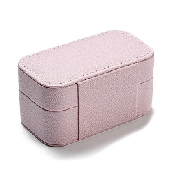 PU Imitation Leather Jewelry Box&nbsp;LBOX-E001-01B