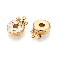 304 Stainless Steel Enamel Pendants&nbsp;STAS-T068-10B