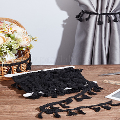 10 Yards Cotton Tassel Lace Trim Ribbon&nbsp;OCOR-LP0001-02