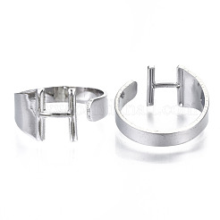 Alloy Cuff Finger Rings&nbsp;RJEW-S038-195H-P-NR