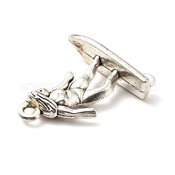 Tibetan Style Alloy Pendants&nbsp;PALLOY-K245-09AS