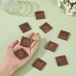 Wood Cabochon Settings&nbsp;WOOD-WH0124-162B