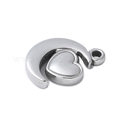 304 Stainless Steel Pendants&nbsp;STAS-E548-01P