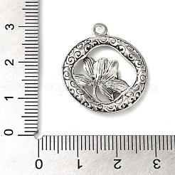 Tibetan style Alloy Pendants&nbsp;FIND-Z059-08AS-01
