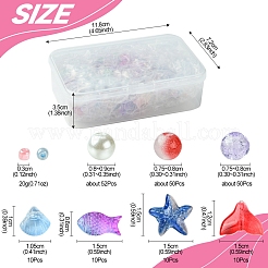 Transparent Glass Beads&nbsp;GLAA-FS0001-92