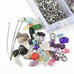 DIY Gemstone Keychain Making Kit&nbsp;DIY-YW0007-33