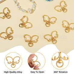 20Pcs Alloy Swivel Clasps&nbsp;FIND-SC0017-28G