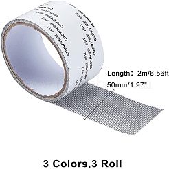 3 Roll 3 Color Polyurethane(PU) Window Screen Repair Stickers&nbsp;TOOL-FH0001-27