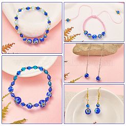 Handmade Millefiori Lampwork Beads&nbsp;LAMP-SZ0001-71E-02
