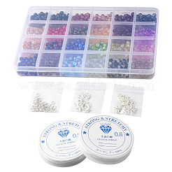 DIY Stretch Bracelet Necklace Making Kit&nbsp;DIY-FS0004-55