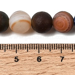 Natural Agate Beads Strands&nbsp;G-P614-10mm-02