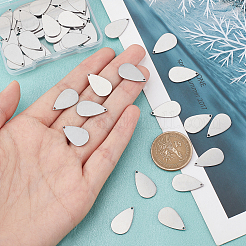 60Pcs 304 Stainless Steel Pendants&nbsp;STAS-DC0008-97