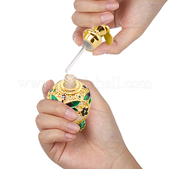1Pc Glass Openable Perfume Bottle&nbsp;AJEW-GF0004-12B