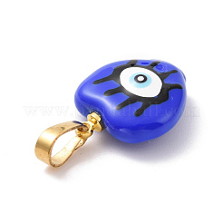 Brass Enamel Pendants&nbsp;FIND-C009-01G