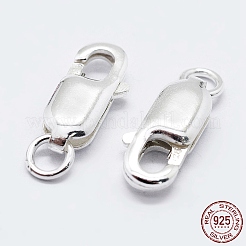925 Sterling Silver Lobster Claw Clasps&nbsp;STER-K167-075D-S