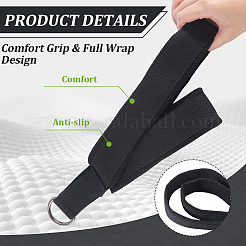 Polyester Double Loop Straps for Yoga Training&nbsp;AJEW-WH20020-562A
