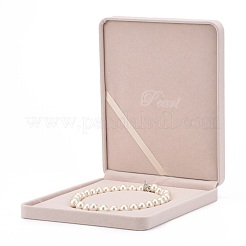 Rectangle Velvet Necklaces Boxes&nbsp;VBOX-D009-01