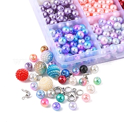DIY Imitation Pearl Bracelet Necklace Making Kit&nbsp;DIY-FS0003-14