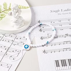 Plastic Beads Mobile Straps&nbsp;HJEW-JM00532