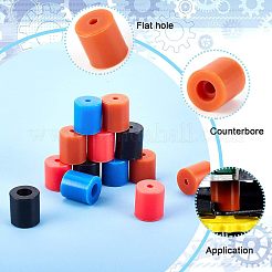 16Pcs 4 Colors Silicone Shock Absorber&nbsp;FIND-OC0002-12