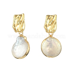 304 Stainless Steel Stud Dangle Earrings&nbsp;EJEW-JE07240-02