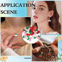 60Pc 3 Colors Transparent Resin Pendants&nbsp;RESI-ME0001-21