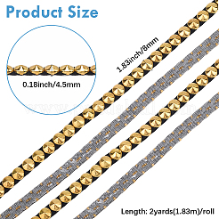 2 Yards Stainless Steel Nailhead Trim&nbsp;OCOR-GF0005-81