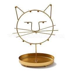 Iron Jewelry Display Stand with Tray&nbsp;ODIS-K003-06D-G