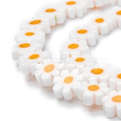 Handmade Millefiori Glass Bead Strands&nbsp;LAMP-J035-8mm-23