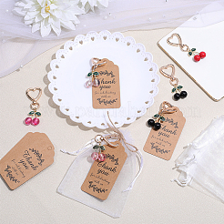 Alloy Enamel & Resin Keychains&nbsp;HJEW-WR00054