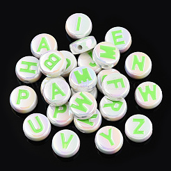 UV Plating Enamel Acrylic Beads&nbsp;PACR-N015-01C