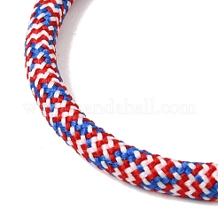 Braided Round Polyester Cord Bracelet Makings&nbsp;FB-CBAEDA0-01G-16