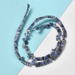 Natural Blue Spot Jasper Beads Strands&nbsp;G-Z045-A08-01