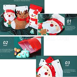 Christmas Theme Boots Plastic Gift Bags&nbsp;ABAG-G008-01A