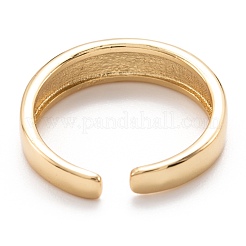 Brass Enamel Cuff Rings&nbsp;RJEW-I077-18G