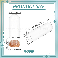 10Pcs Glass Dome Cover&nbsp;AJEW-BC0008-80