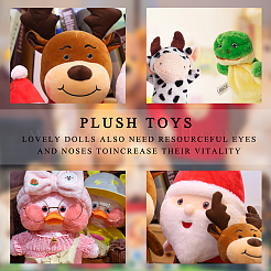 Plastic Doll Eyes&nbsp;DIY-PH0023-02