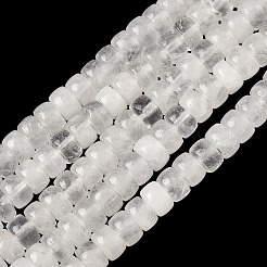 Natural Quartz Crystal Beads Strands&nbsp;LS-GG-CBA792A-G07-4x7mm