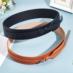2Pcs 2 Colors PU Leather Chain Belts&nbsp;FIND-GO0001-58