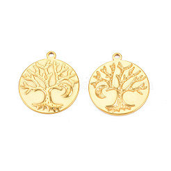 Ion Plating(IP) 201 Stainless Steel Pendants&nbsp;STAS-T063-186G