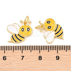 Brass Enamel Pendants&nbsp;KK-B167-08G