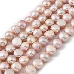 Natural Cultured Freshwater Pearl Beads Strands&nbsp;PEAR-P064-19I-03C