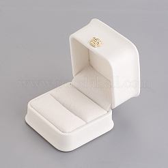 PU Leather Ring Gift Boxes&nbsp;X-LBOX-L005-A03
