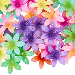 60Pcs Opaque Acrylic Beads&nbsp;OACR-SC0002-81
