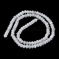 Natural Malaysia Jade Rondelle Beads Strands&nbsp;X-G-E316-2x4mm-63