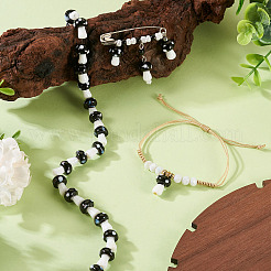 1Strand Handmade Lampwork Beads Strands&nbsp;LAMP-TA0001-84L