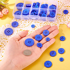 4-Hole Resin Buttons&nbsp;RESI-TA0004-11B-03