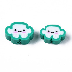 Handmade Polymer Clay Beads&nbsp;X-CLAY-N008-033B