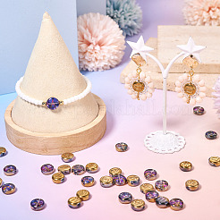 100Pcs 5 Styles Electroplated Glass Bead&nbsp;GLAA-TA0002-95B